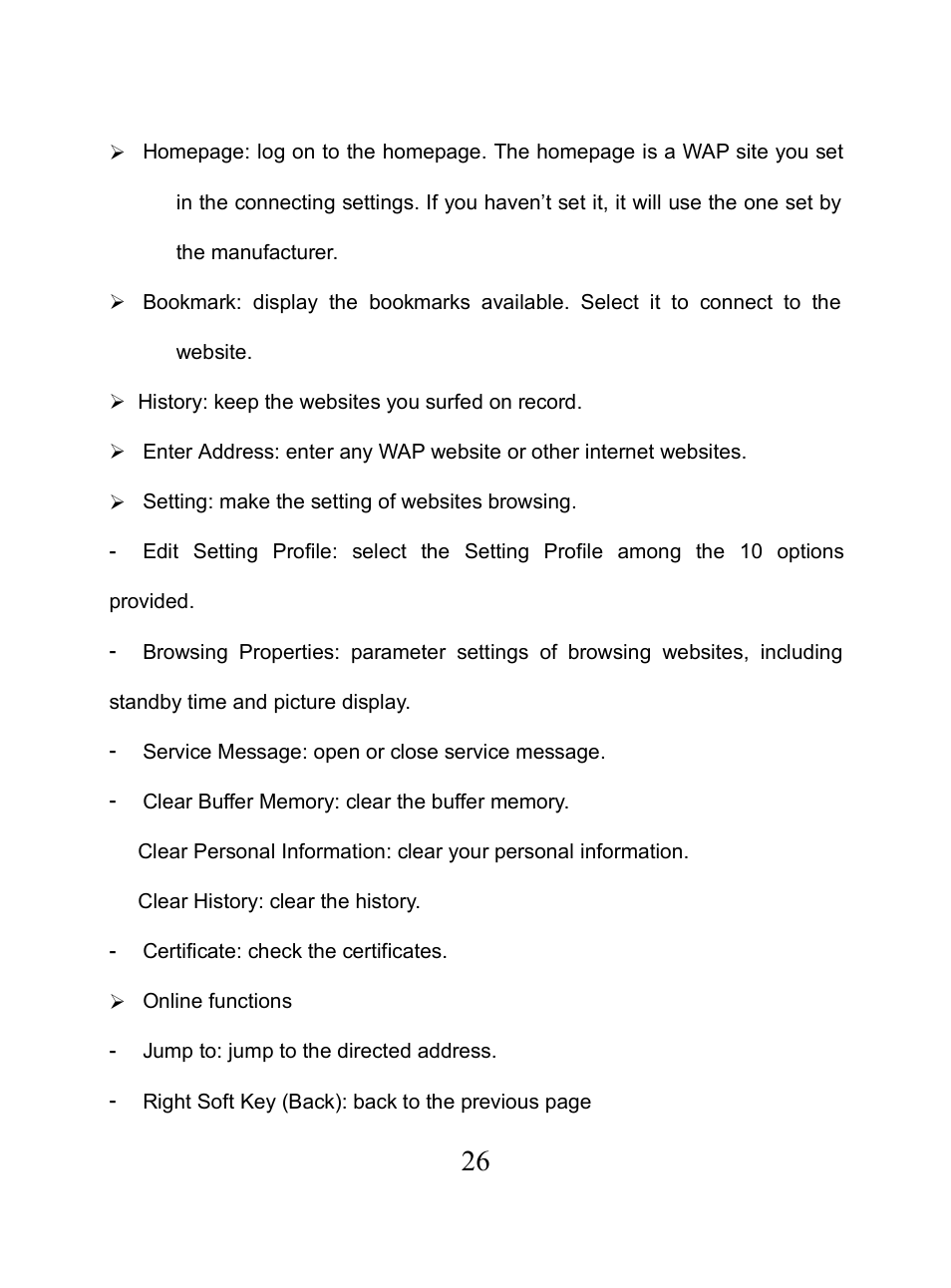 Verykool i650 User Manual | Page 26 / 57