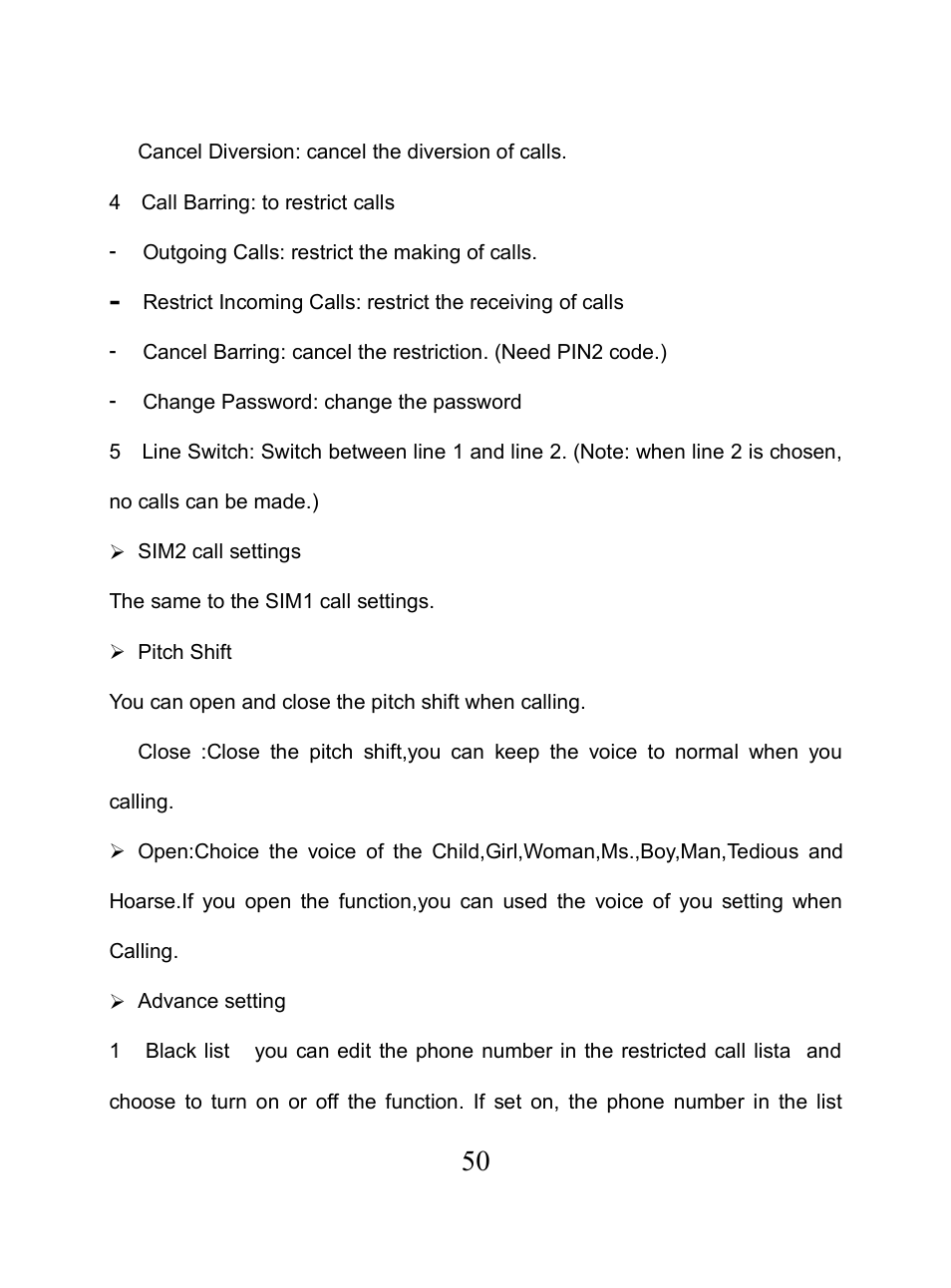Verykool i650 User Manual | Page 50 / 57