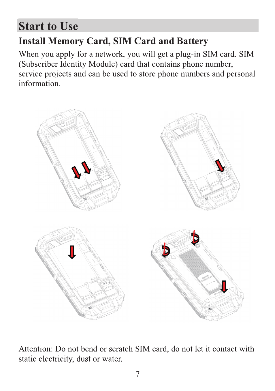 Verykool RX2 User Manual | Page 7 / 22