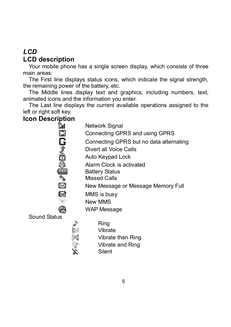 Verykool i705 User Manual | Page 7 / 42