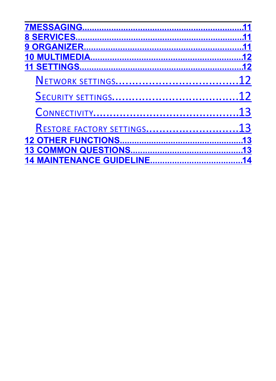 12 s, 12 c, 13 r | Verykool R16 User Manual | Page 4 / 21