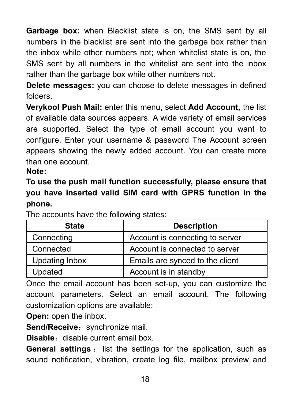 Verykool R23 User Manual | Page 23 / 41