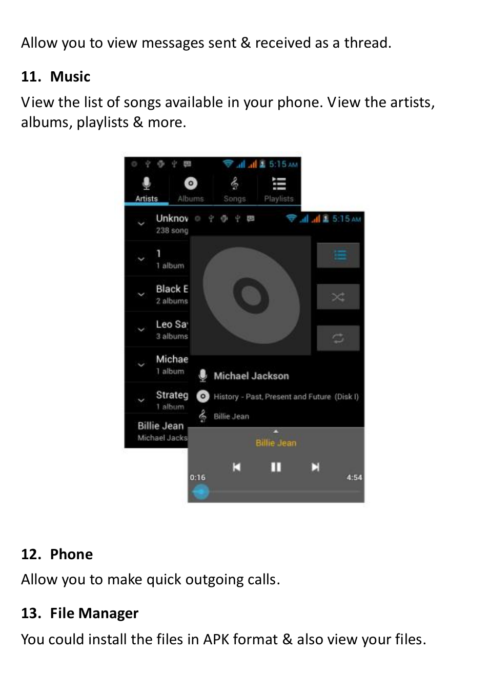 Verykool s5012 User Manual | Page 17 / 28