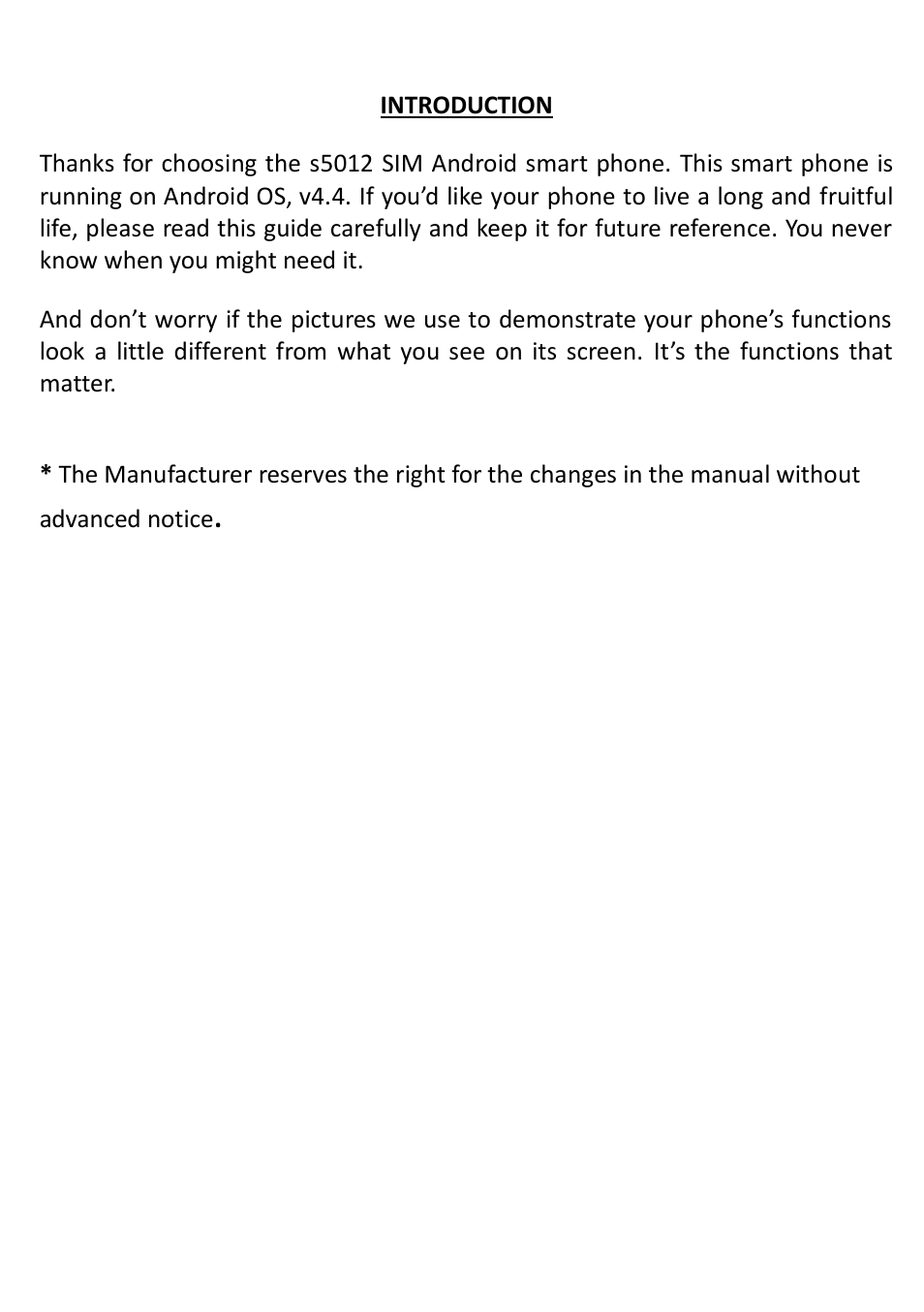 Verykool s5012 User Manual | Page 2 / 28