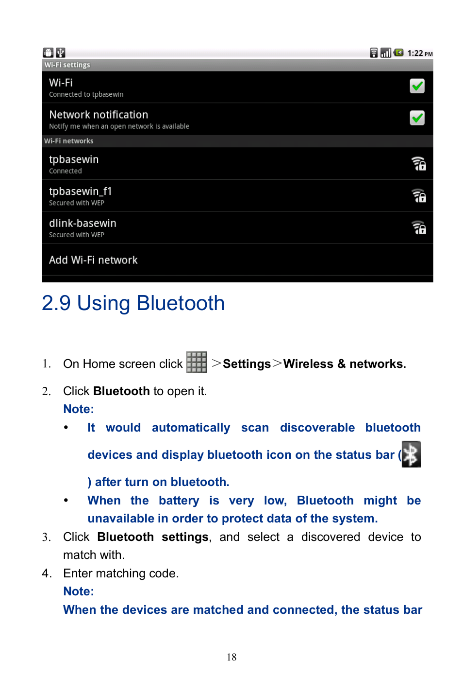 9 using bluetooth | Verykool R800 User Manual | Page 23 / 29