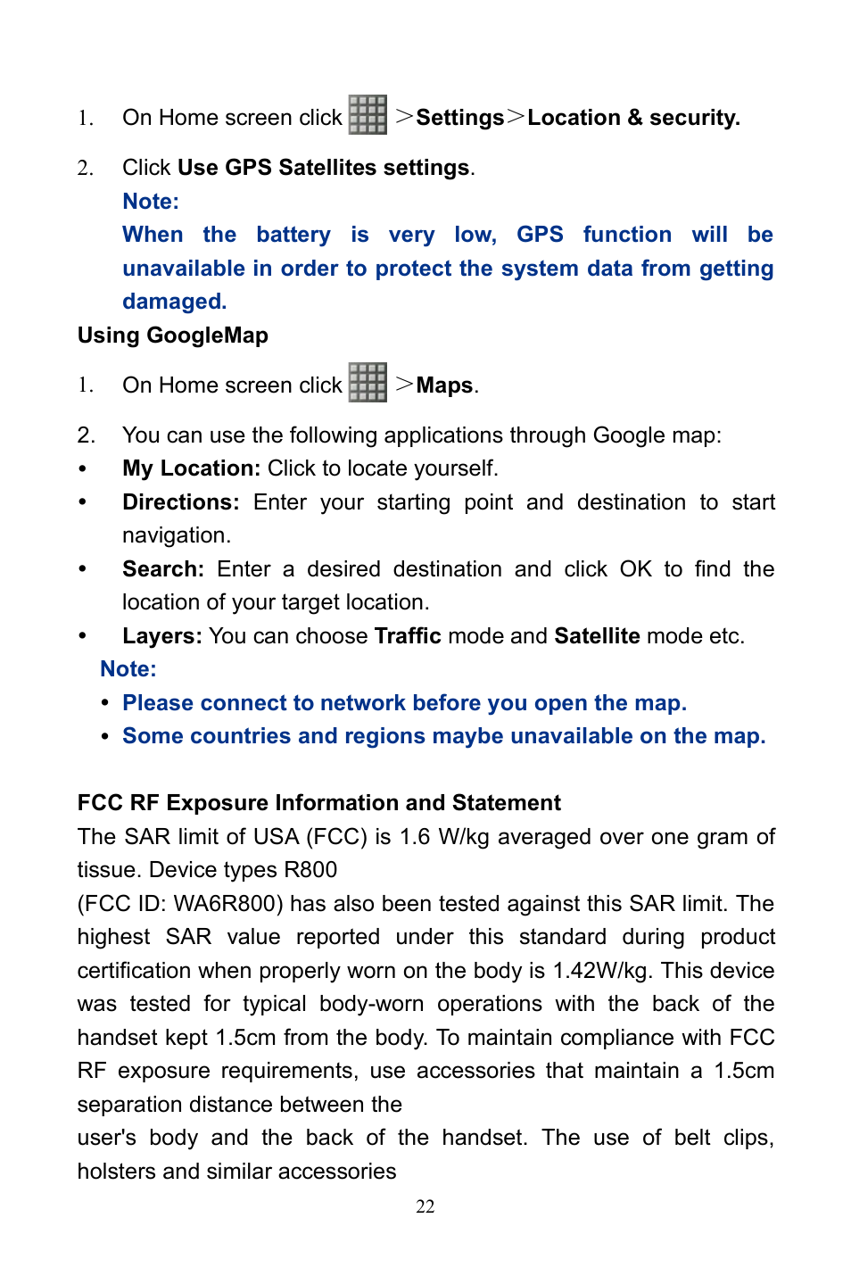 Verykool R800 User Manual | Page 27 / 29