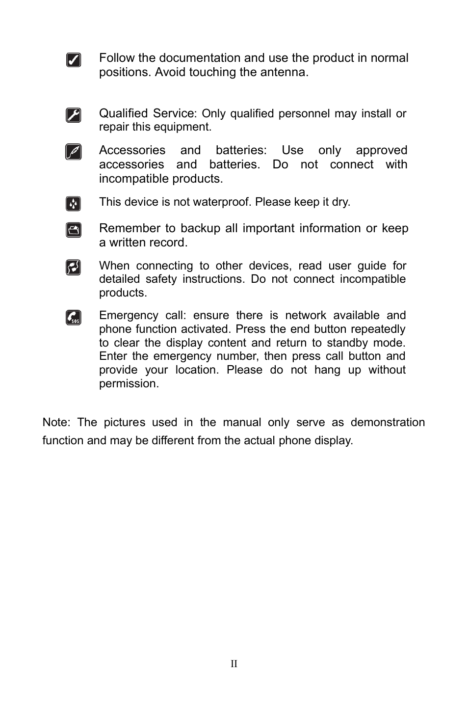 Verykool R800 User Manual | Page 4 / 29