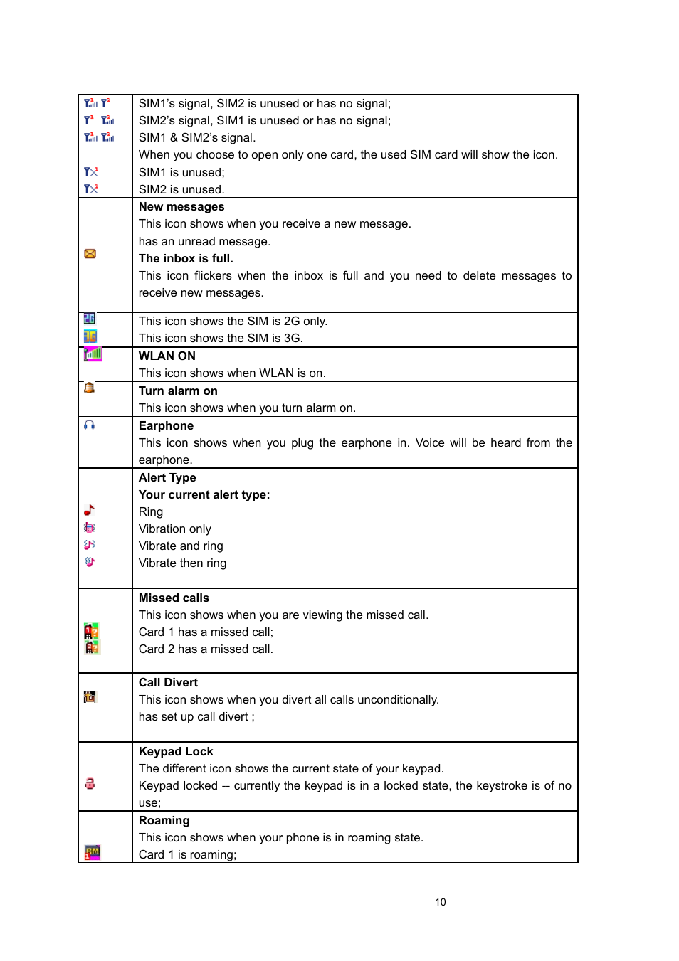 Verykool s135 User Manual | Page 10 / 25