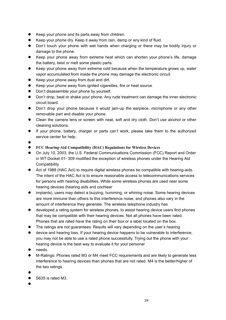 Verykool s635 User Manual | Page 24 / 25