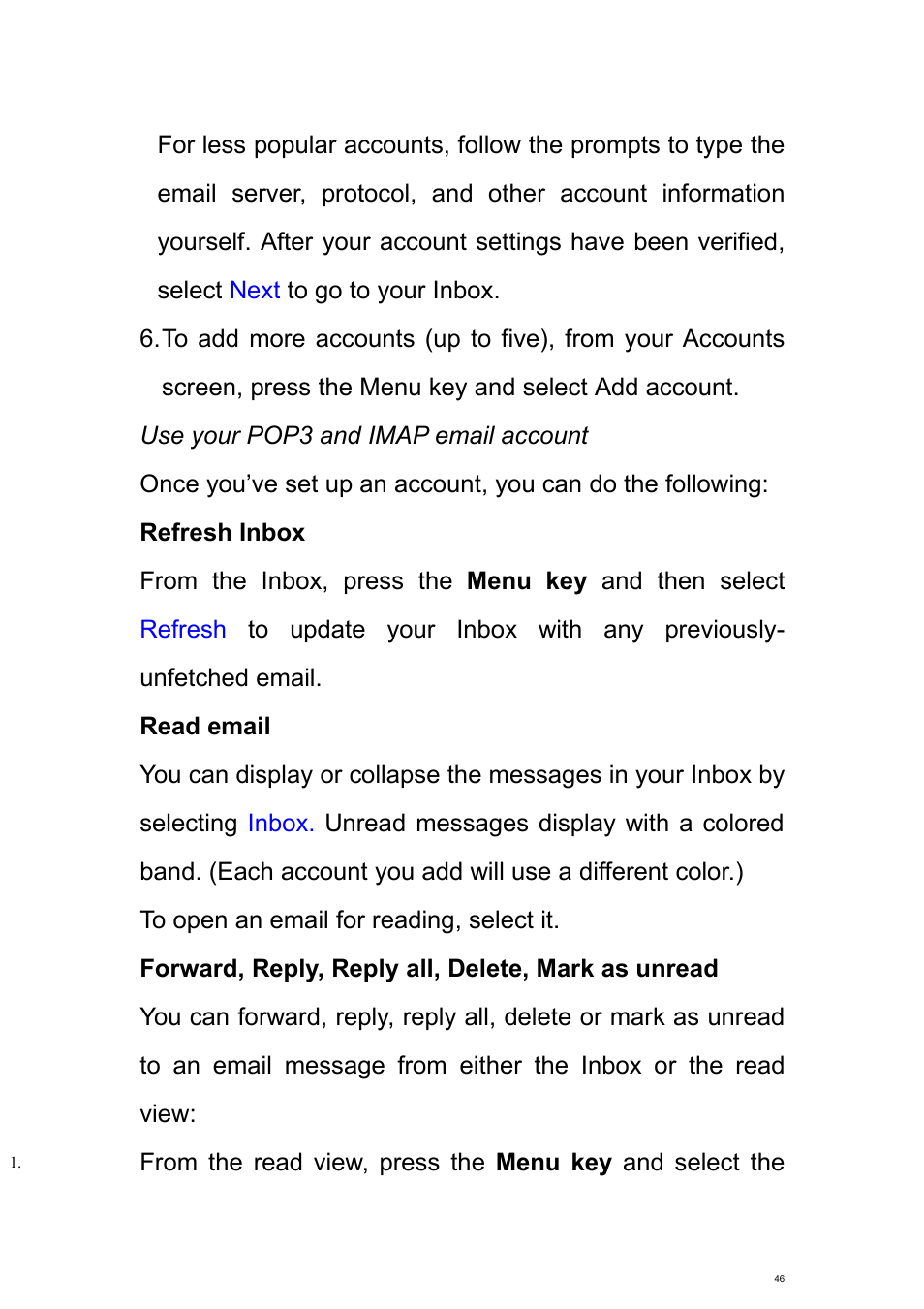 Verykool s700 User Manual | Page 46 / 87