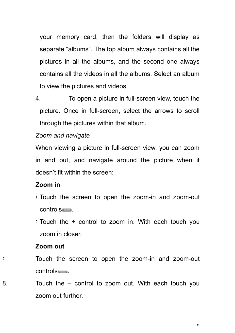 Verykool s700 User Manual | Page 72 / 87