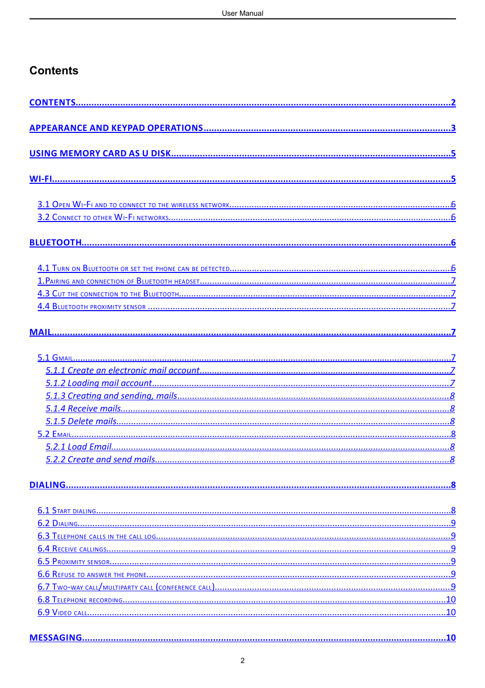 Verykool s757 User Manual | Page 2 / 32