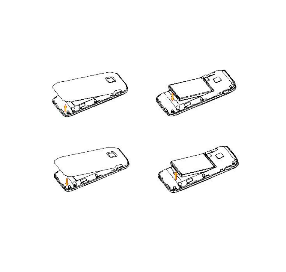 Inserting the sim/sd card | Verykool i133 User Manual | Page 15 / 28