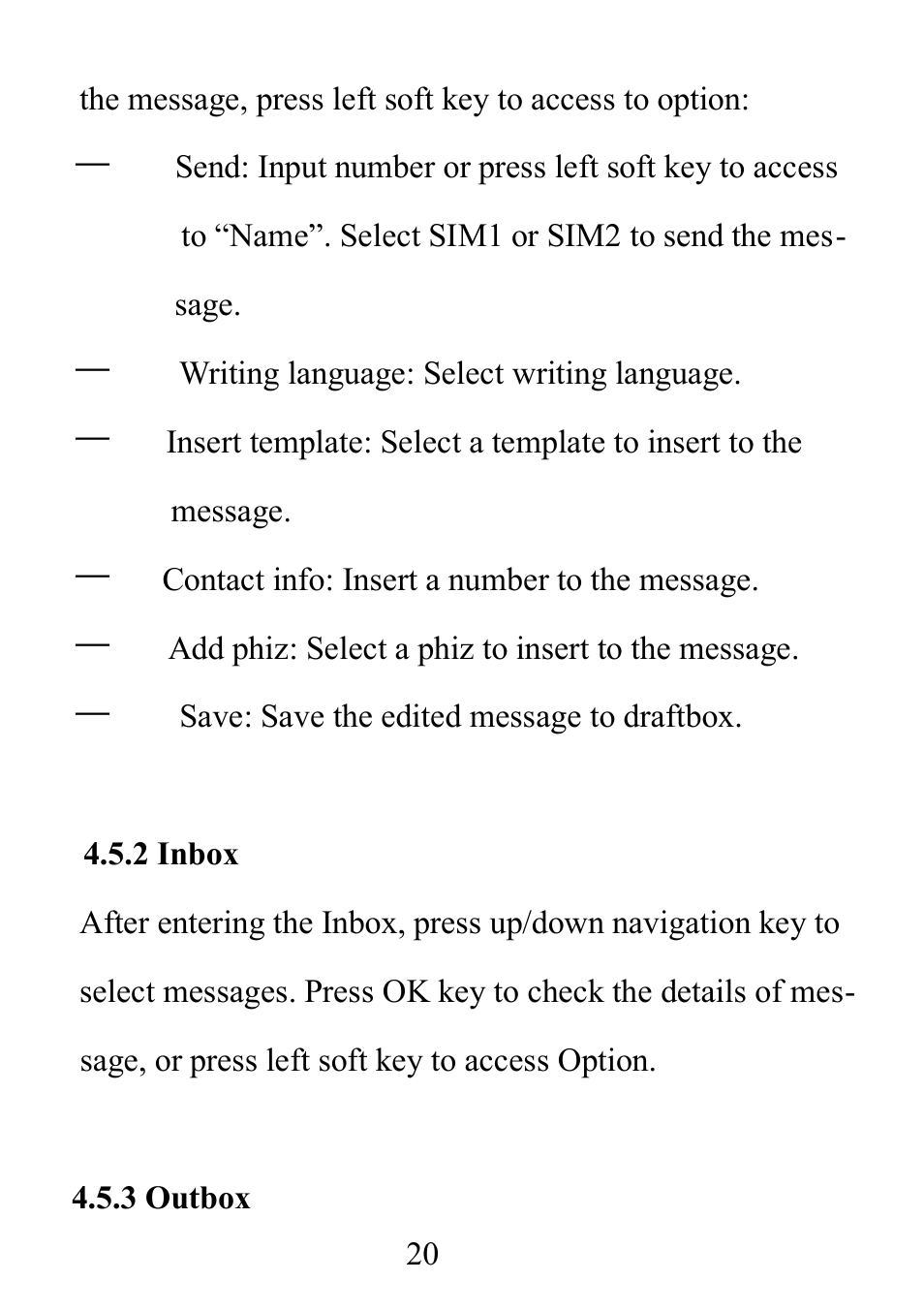 Verykool i121 User Manual | Page 22 / 43