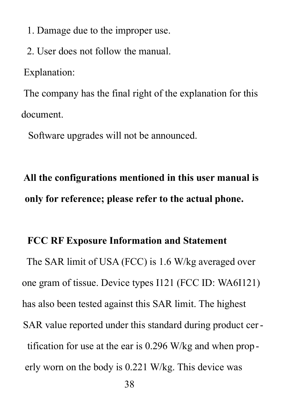 Verykool i121 User Manual | Page 40 / 43