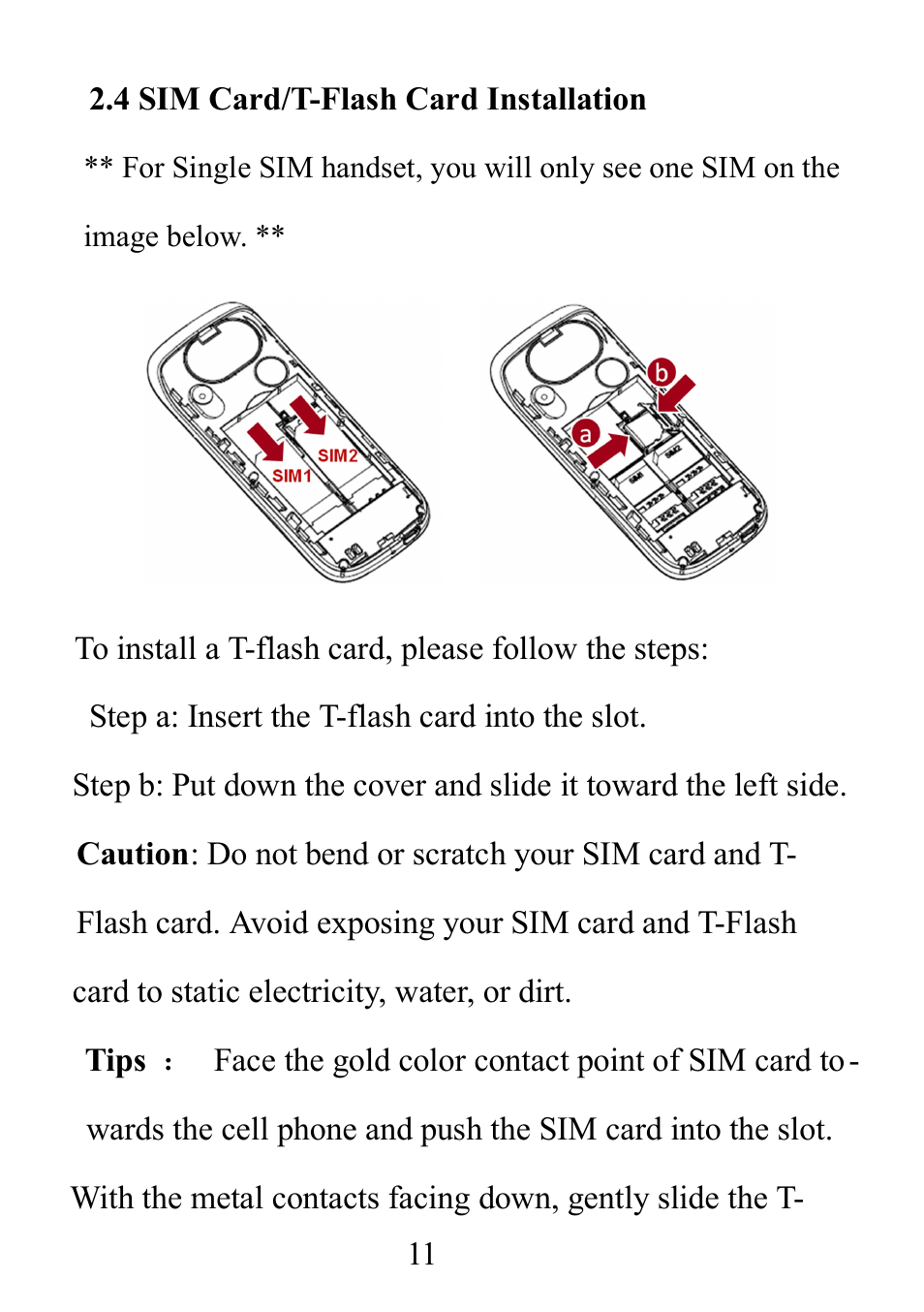 Verykool i121C User Manual | Page 13 / 44