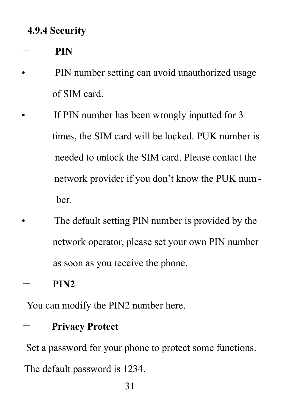 Verykool i121C User Manual | Page 33 / 44