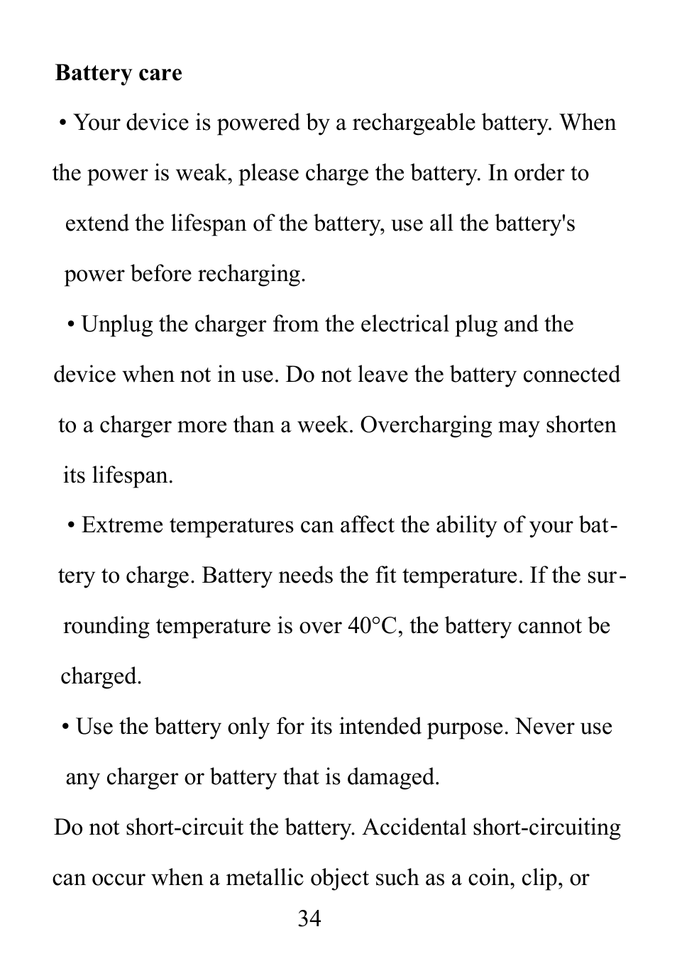 Verykool i121C User Manual | Page 36 / 44