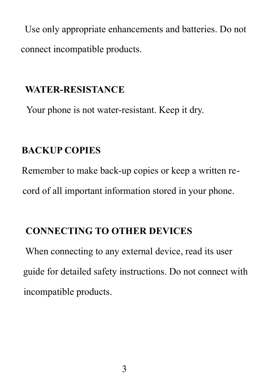 Verykool i121C User Manual | Page 5 / 44