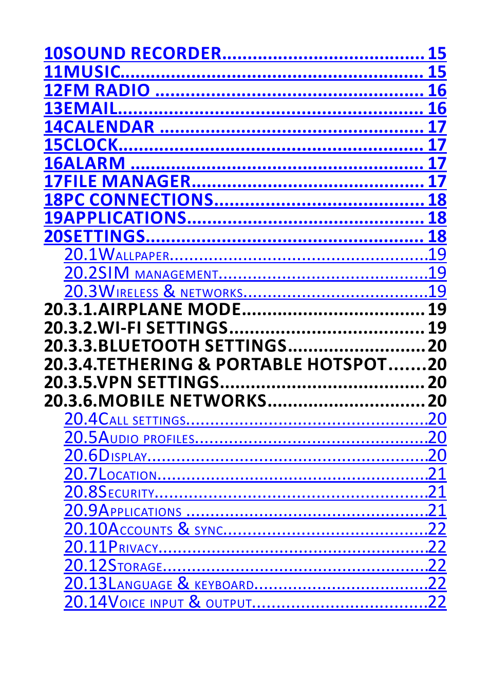 Verykool RS75 User Manual | Page 5 / 45