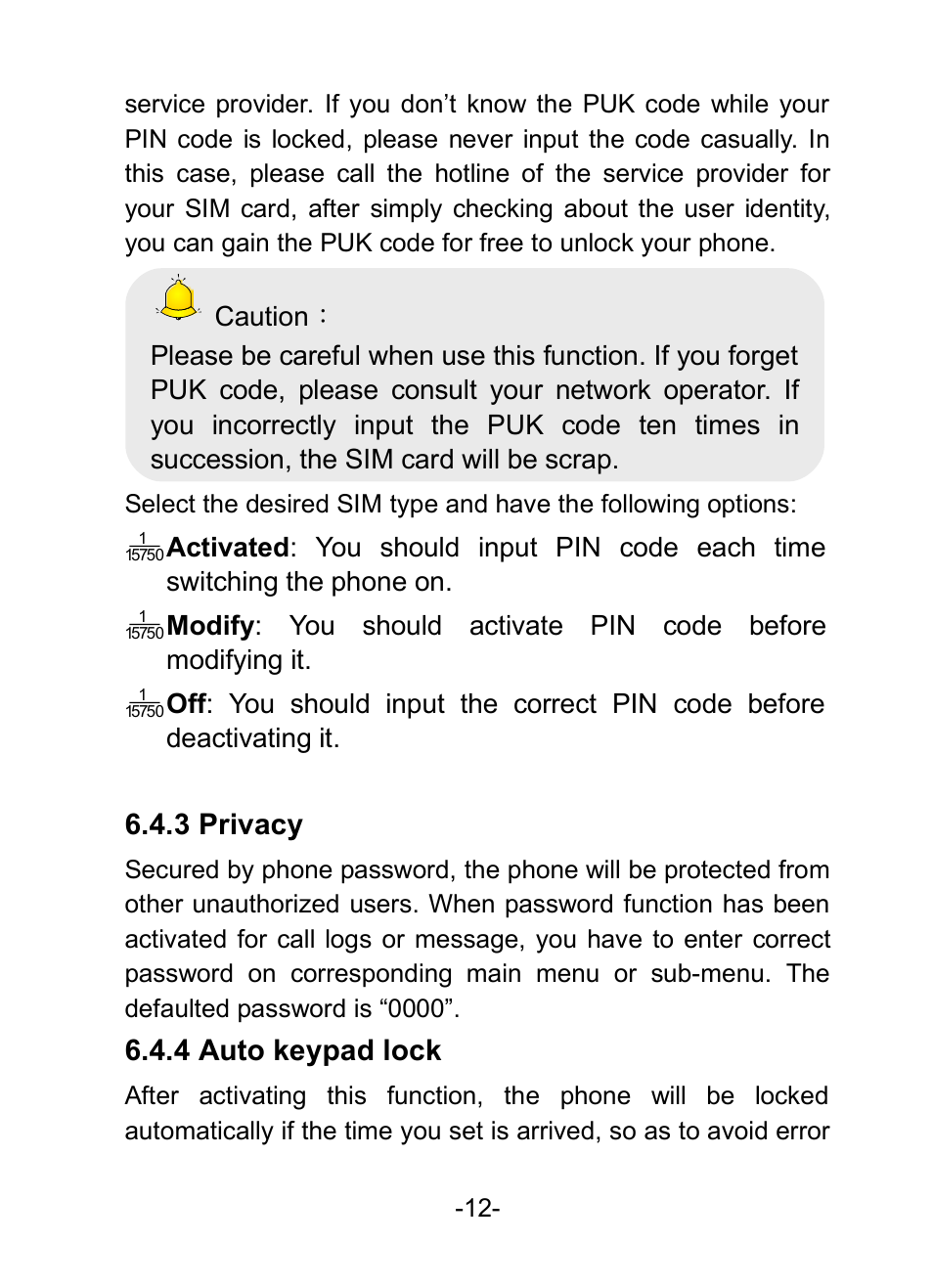Verykool i601 User Manual | Page 20 / 31