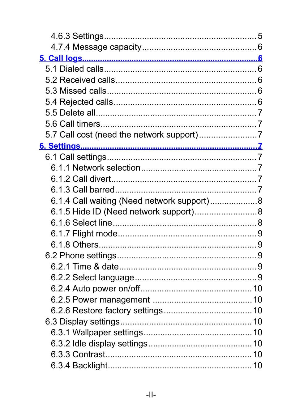 Verykool i601 User Manual | Page 4 / 31