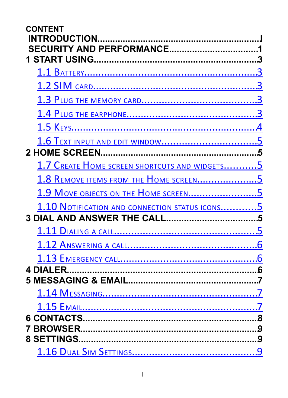 Verykool s732 User Manual | Page 3 / 28
