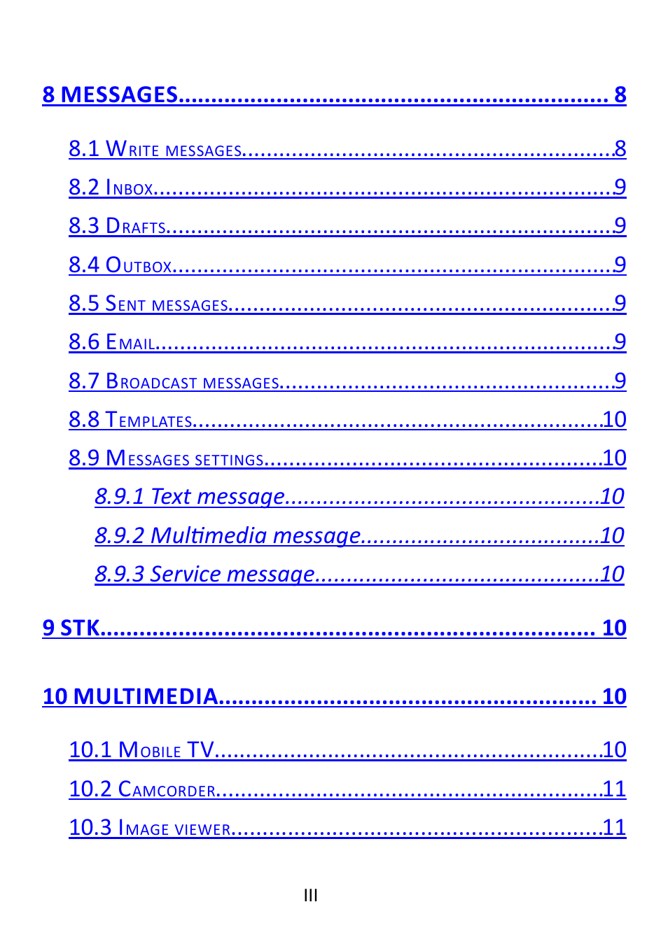 Verykool i607 User Manual | Page 5 / 28