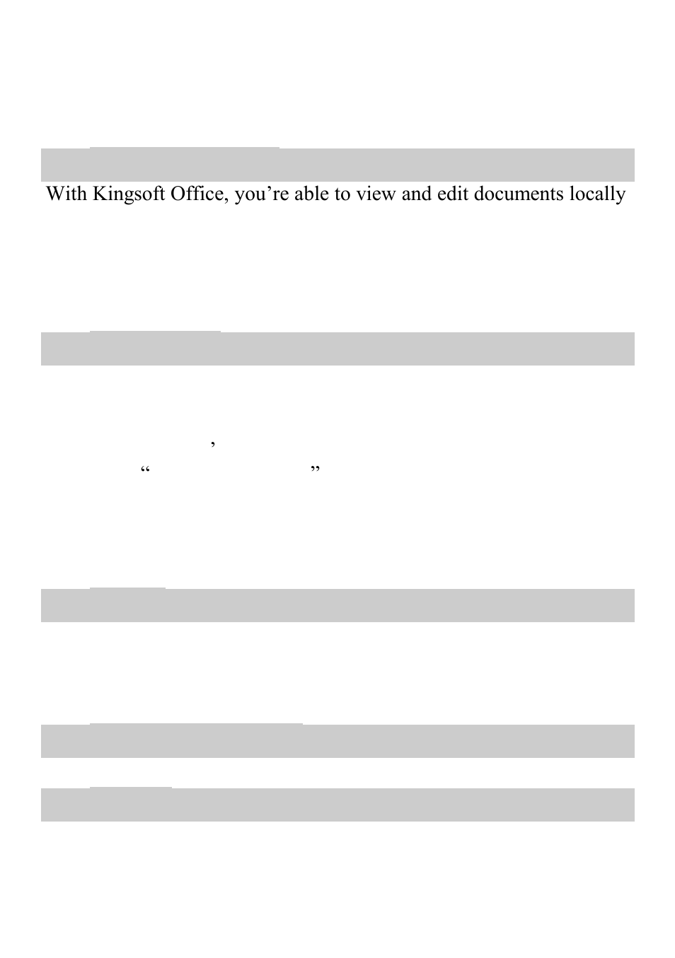 Kingsoft office, Messaging, Music | News & weather, People | Verykool s354PE User Manual | Page 13 / 22