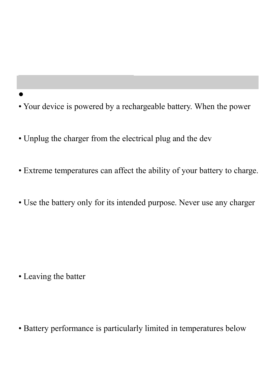 Care and maintenance | Verykool s400 User Manual | Page 18 / 22