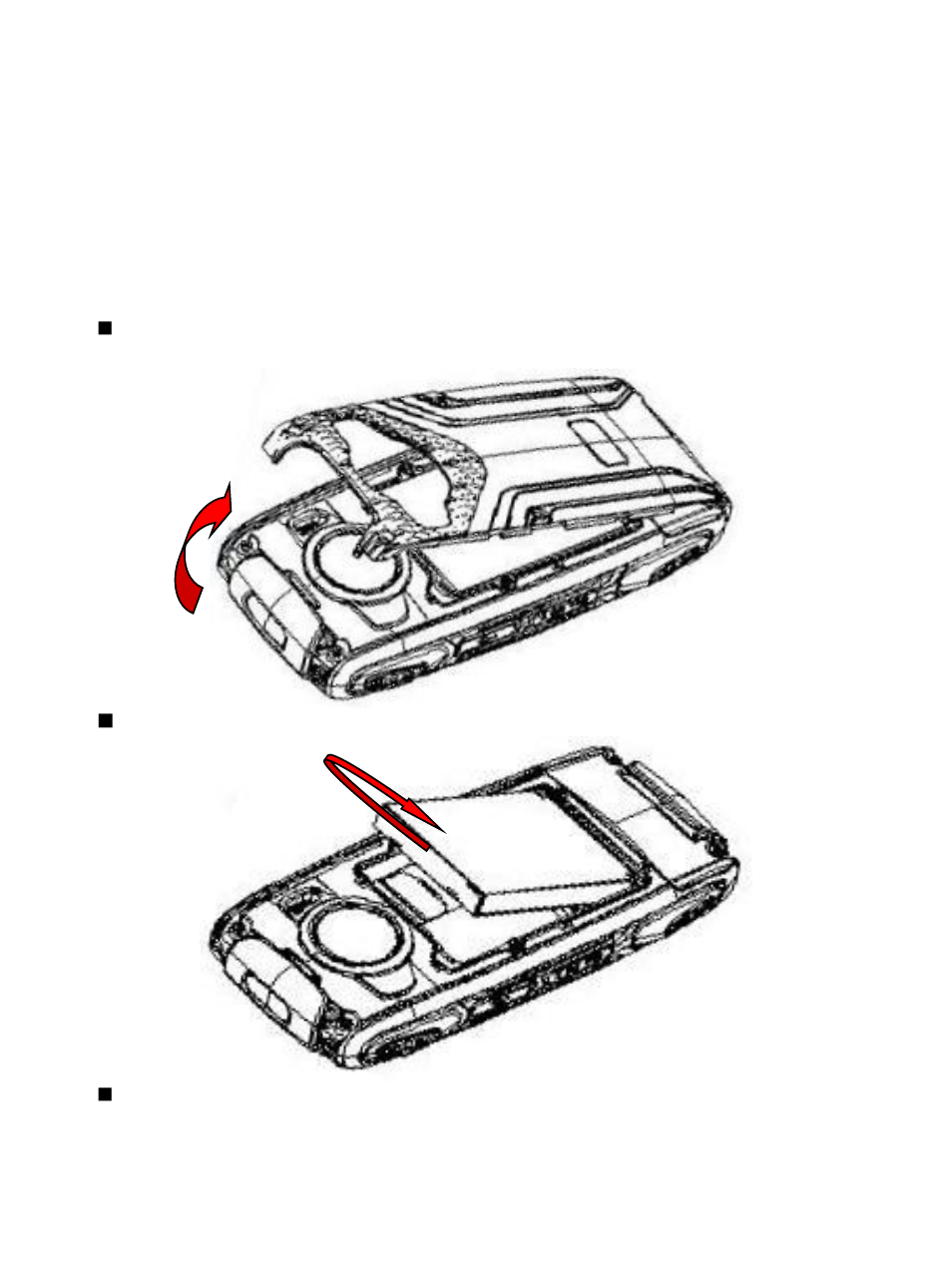 1 start using, 1 battery, 1 uninstallation and installation of battery | Start using, Battery, Uninstallation and installation of battery | Verykool R80L User Manual | Page 10 / 37