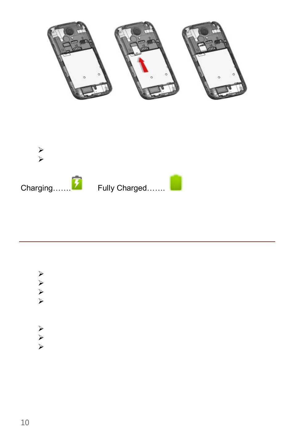 2 powering on/off the device, 2 p ow e ri ng on / off th e de v i ce | Verykool s450 User Manual | Page 10 / 30