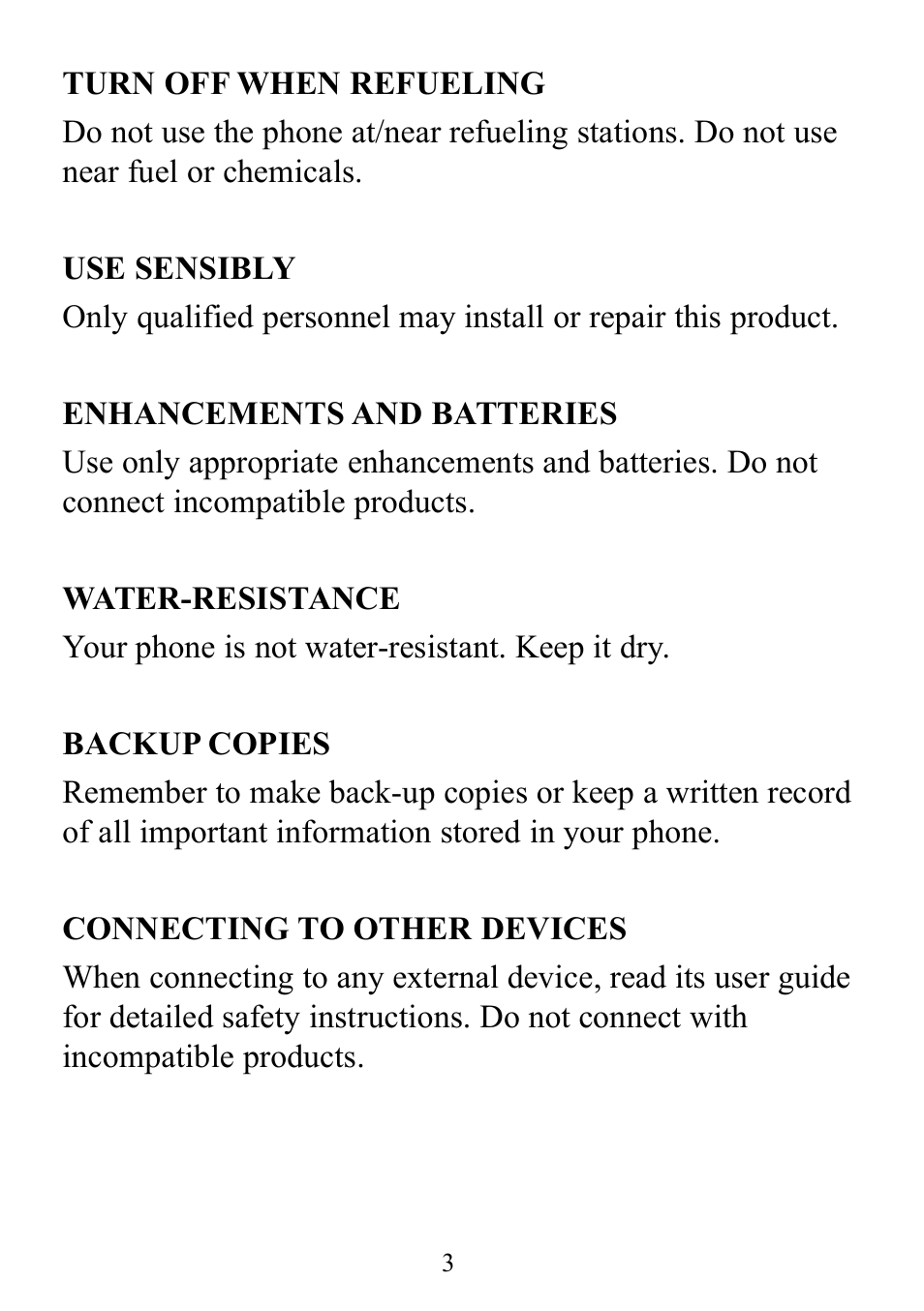 Verykool s352 User Manual | Page 3 / 21