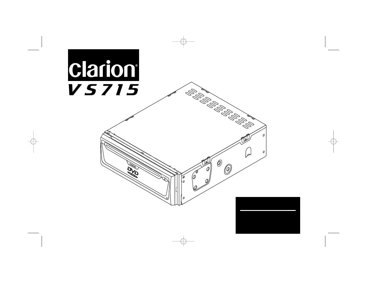 Clarion VS715 User Manual | 26 pages