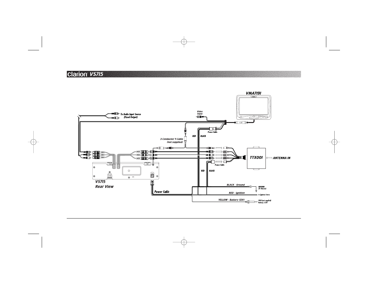 Clarion VS715 User Manual | Page 23 / 26