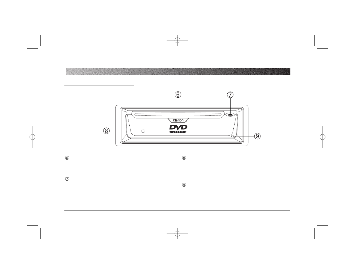 Clarion VS715 User Manual | Page 8 / 26