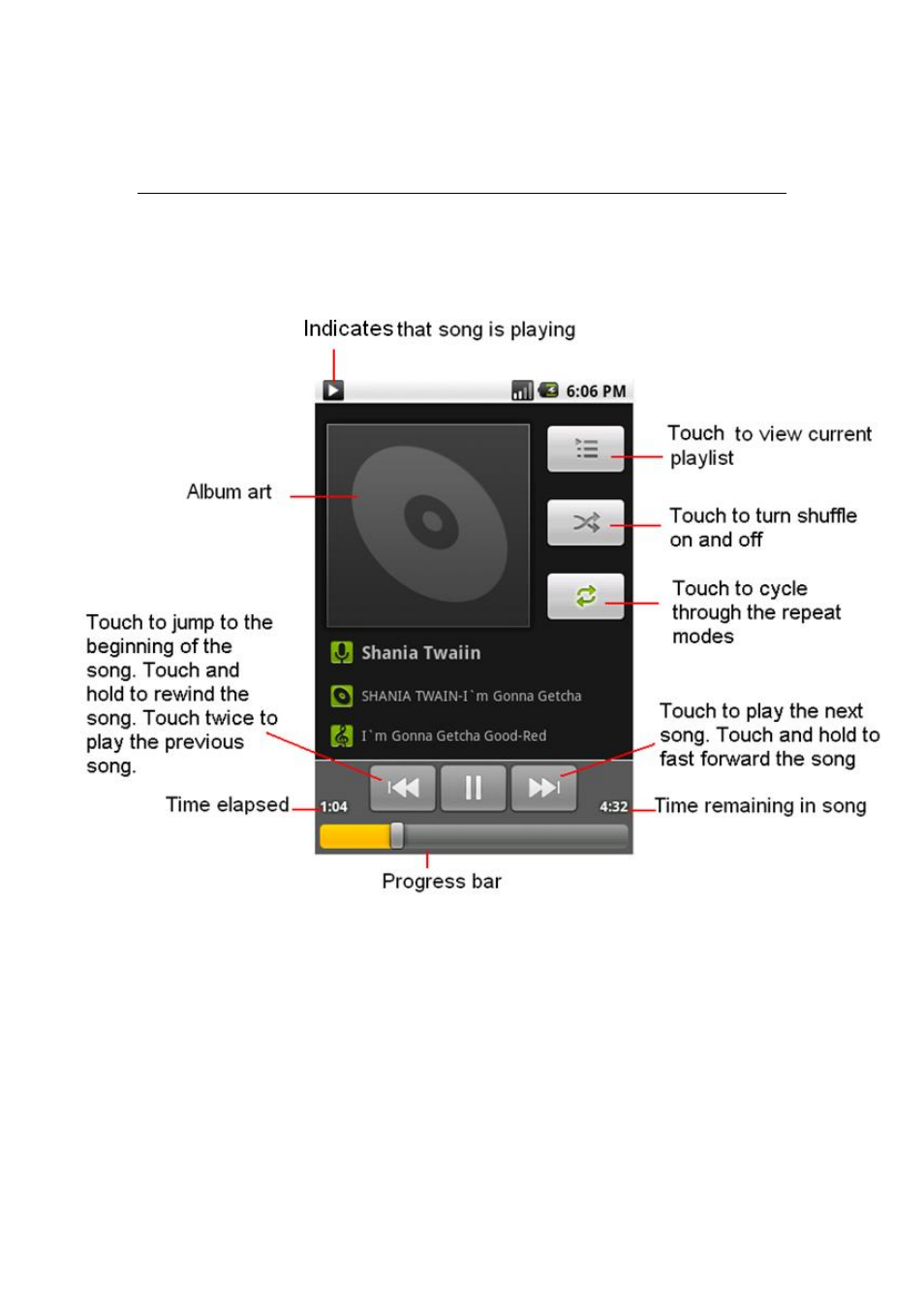 Music | Verykool s351 User Manual | Page 17 / 28
