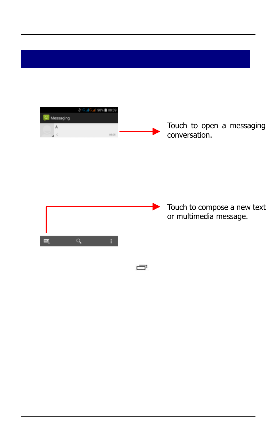 Messaging, Message environment & settings, 1 message environment & settings | Verykool S5510 User Manual | Page 33 / 49