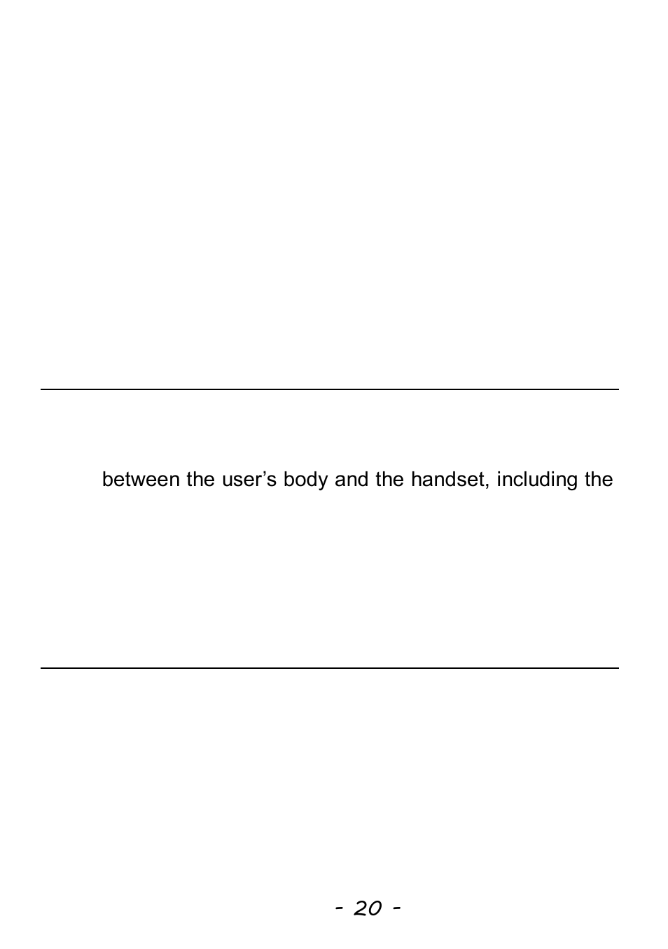 2 body-worn operation, 3 fcc caution | Verykool s3501 User Manual | Page 21 / 22