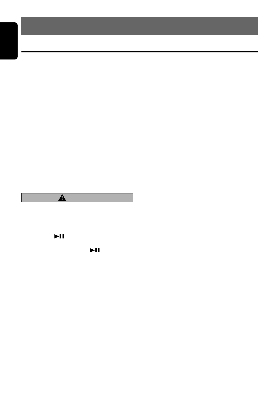 Operations of accessories, Cd/md changer operations, English | Caution, Cd/md changer functions, Switching disc titles and track titles (md), Procedure to scroll a title, Selecting a disc, Pausing play, Displaying cd titles | Clarion DXZ735MP User Manual | Page 20 / 28