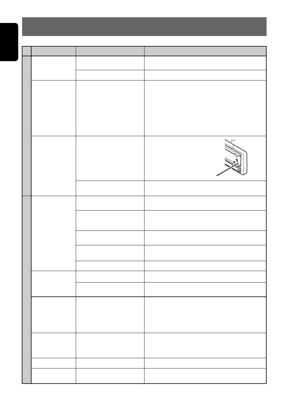 English | Clarion DXZ735MP User Manual | Page 24 / 28