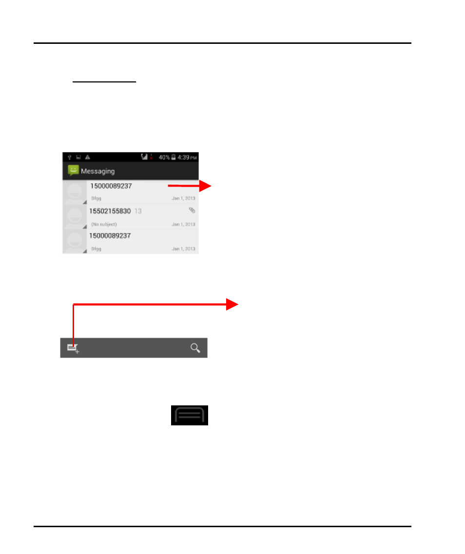 Messaging, Message environment & settings, User manual | Verykool s5015 User Manual | Page 25 / 49