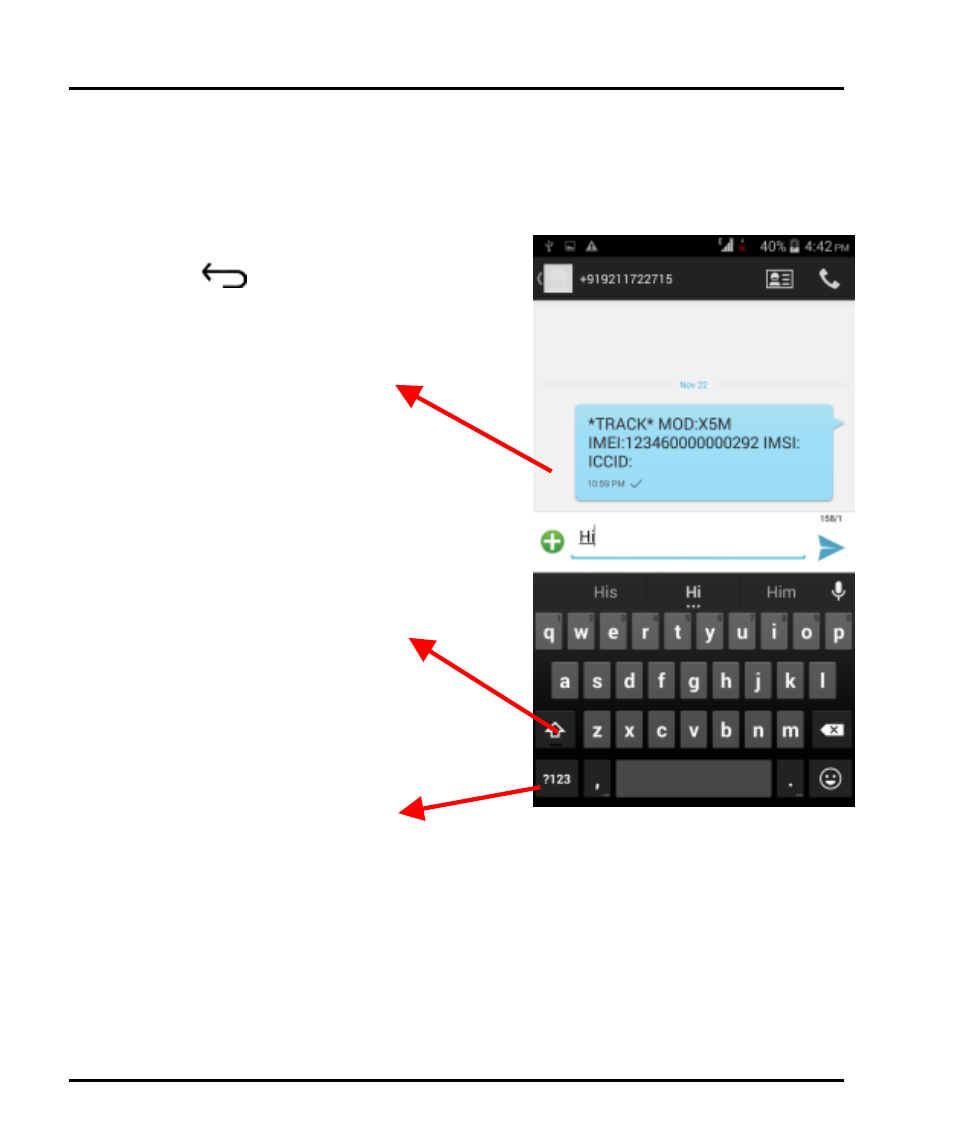 Using the onscreen keyboard, User manual | Verykool s5015 User Manual | Page 28 / 49
