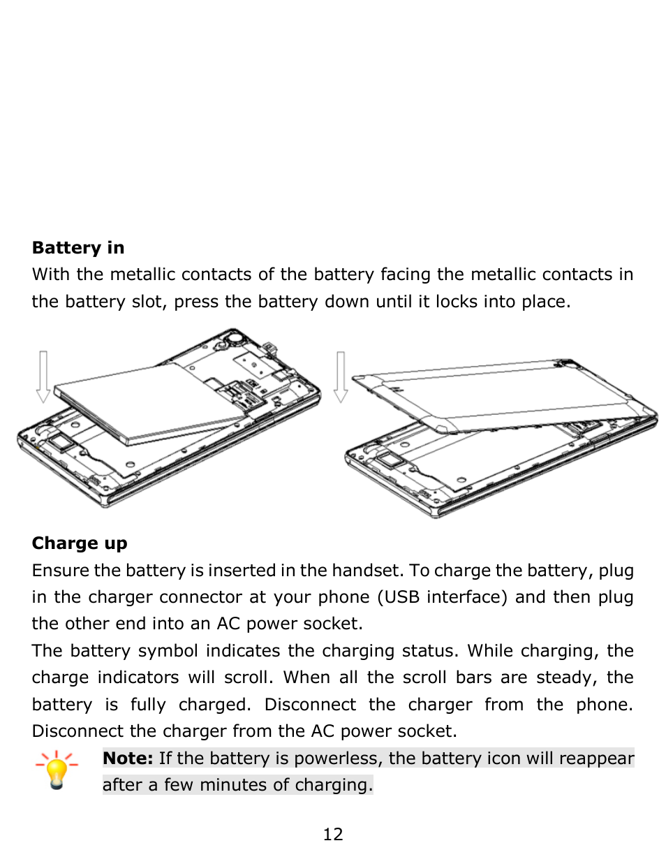 Verykool s6001 User Manual | Page 12 / 72