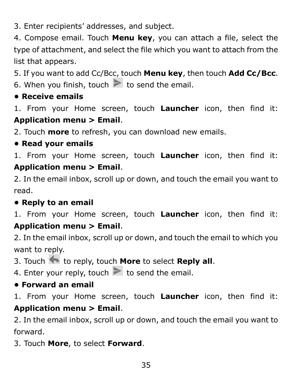 Verykool s6001 User Manual | Page 35 / 72