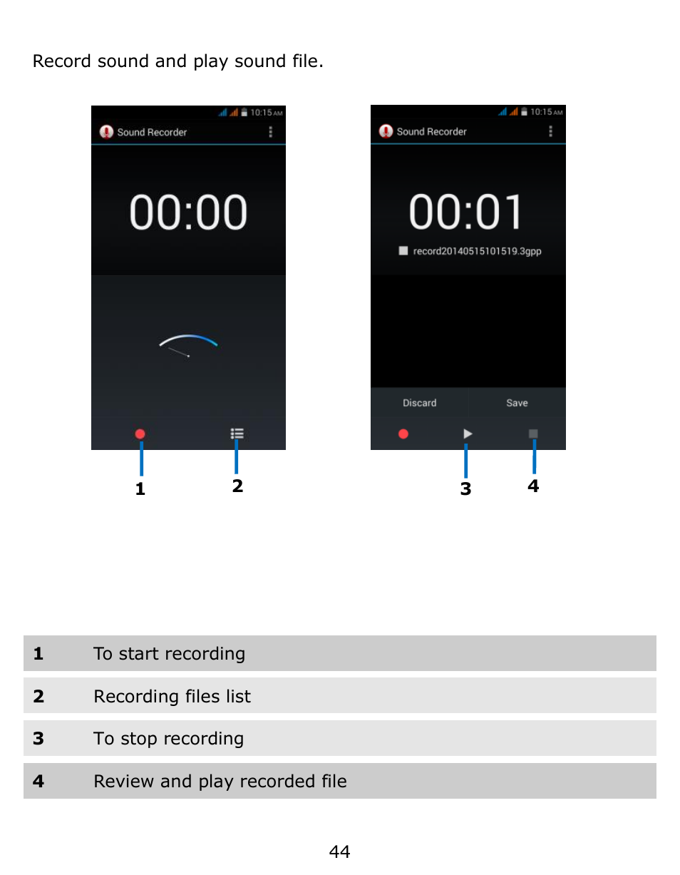 Verykool s6001 User Manual | Page 44 / 72