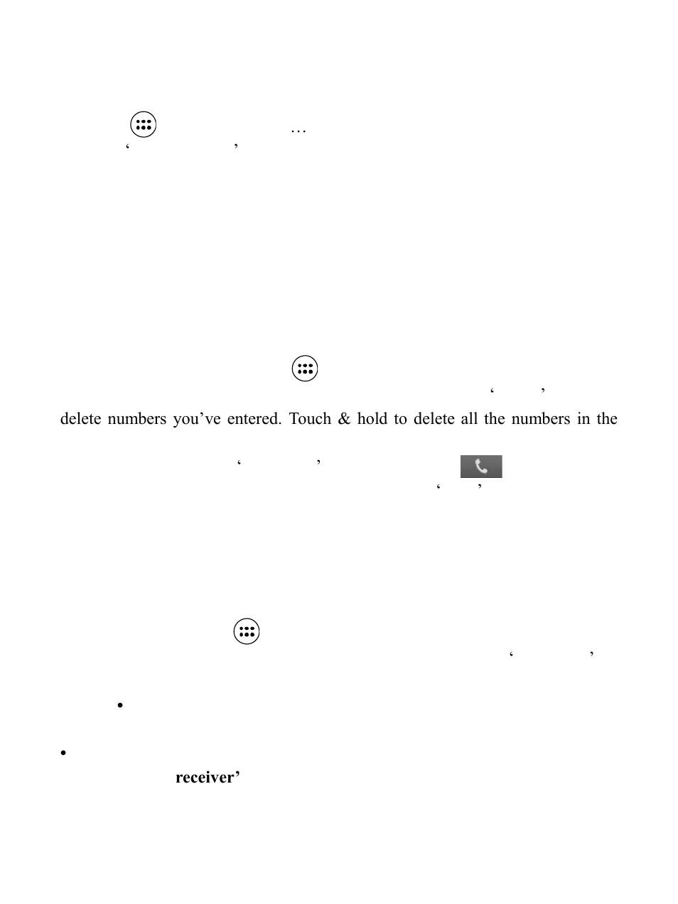 2 making a call | Verykool s5014 User Manual | Page 15 / 48