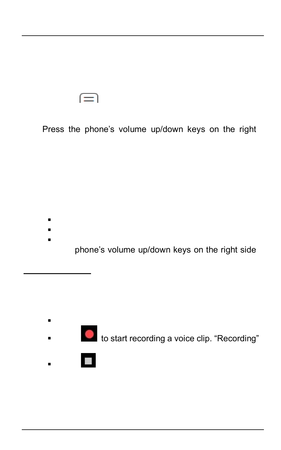 4music, 5fm radio, 6record sounds | 7make screenshot | Verykool s5016 User Manual | Page 38 / 58