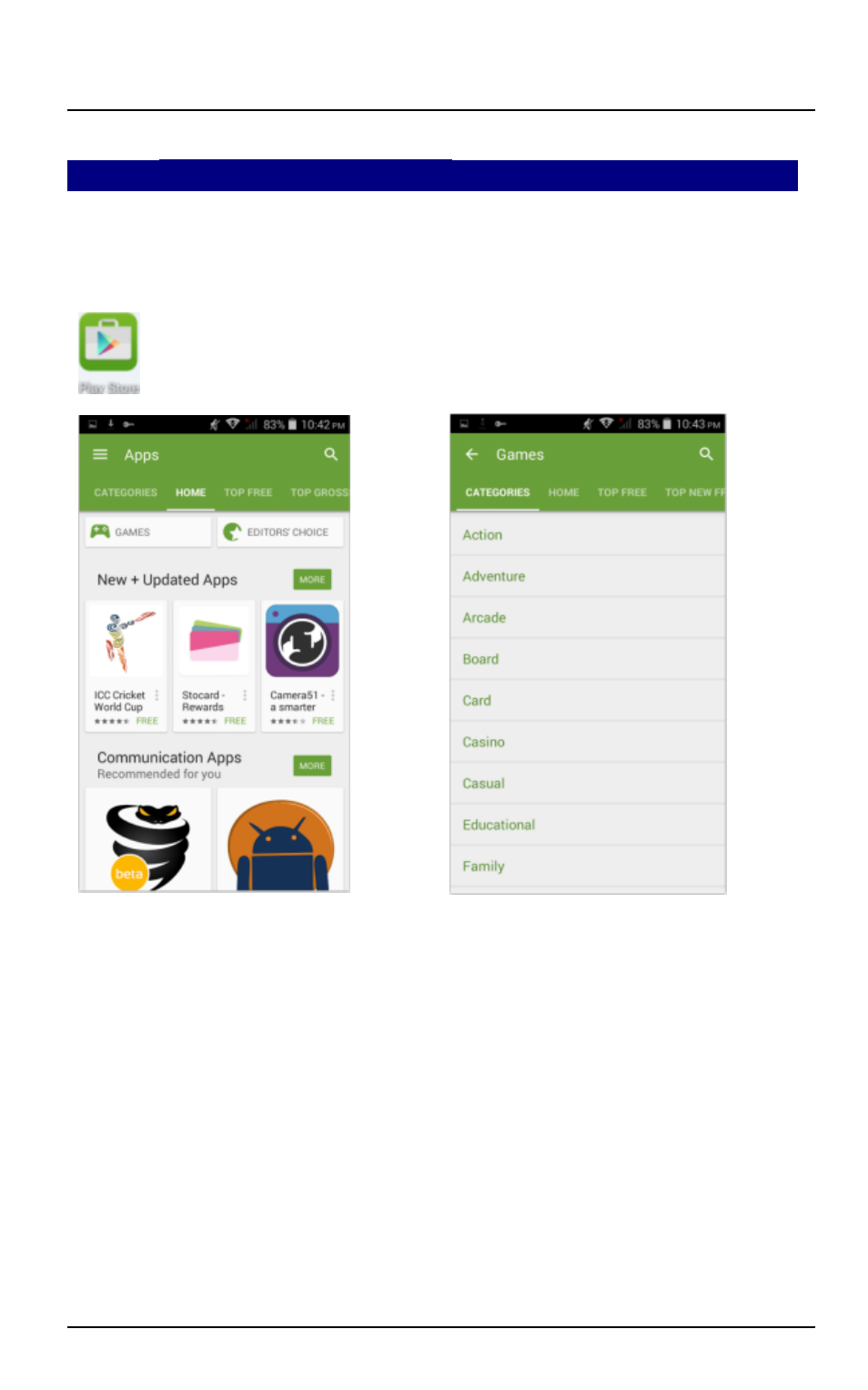 Download applications | Verykool s5016 User Manual | Page 41 / 58