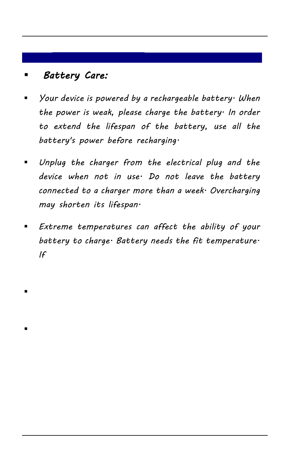 Care and maintenance | Verykool s5016 User Manual | Page 46 / 58